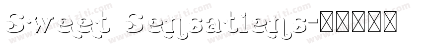 Sweet Sensatiens字体转换